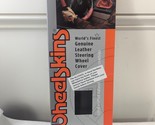 NEW Wheelskins Genuine Leather Steering Wheel Cover GREY Size AX gray wh... - $50.00