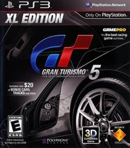 Gran Turismo 5 XL Edition - Sony PlayStation 3 PS3 Video Game  - $18.08