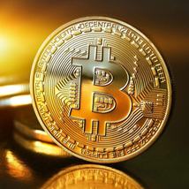 Gold Plated Bitcoin  - £7.95 GBP
