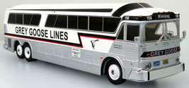 MCI MC-7 Bus Grey Goose-A Greyhound Canada Co. 1/87/HO Scale Bus Iconic Replica - £34.89 GBP