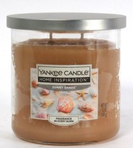 1 Ct Yankee Candle 12 Oz Home Inspiration Sunny Sands Scented Double Wick Candle - £14.93 GBP
