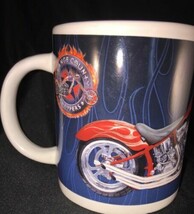 ORANGE COUNTY CHOPPERS  COFFEE MUG CUP MOTORCYCLE HOG CERAMIC MUG 2004  - $9.78