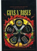 GUNS N&#39; ROSES Set of 5 Guitar Picks/Plectrums ~Licensed~ - £11.06 GBP