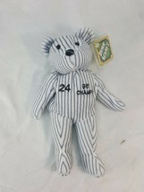 Salvino&#39;s Bam Beano&#39;s Beanie Bear  #24 MARTINEZ 98 NY Yankees Champs QEEV8-W0 - £3.10 GBP