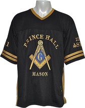 Prince Hall Mason F&amp;AM 357 PHA MASON FRATERNITY Football Jersey Fraterni... - $70.00
