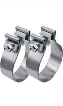 2x1.75" Exhaust Clamp Narrow Band For Muffler Exhaust Pipe Stainless Steel - $127.36 MXN 2x1.75" Exhaust Clamp Narrow Band For Muffler Exhaust Pipe Stainless Steel - $127.36 MXN