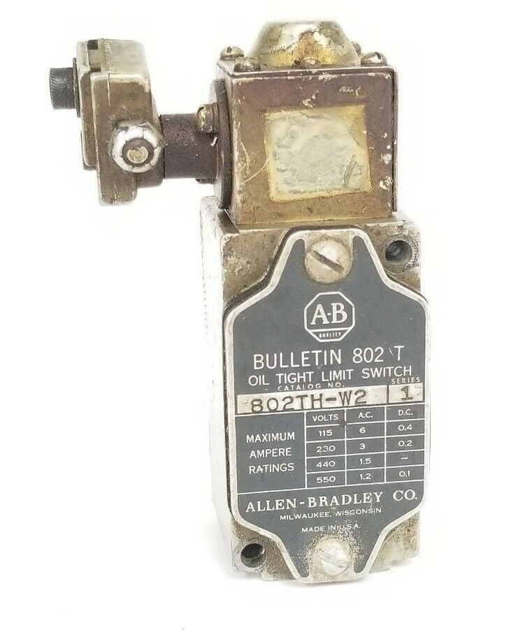 ALLEN BRADLEY 802TH-W2 SER. 1 LIMIT SWITCH 802THW2 - $89.99