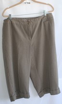 JH CCOLLETIBLES BROWN BLAK SHORTS INSEAM 29 SIZE 16 #8704 - £4.70 GBP