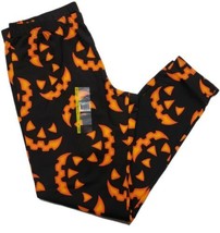 NOBO Halloween Women’s juniors size Large (11-13) Pumpkin Ankle Leggings... - $10.25