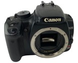 Canon EOS Rebel XTi 10.1MP Digital SLR DSLR Camera Body Only - $29.69
