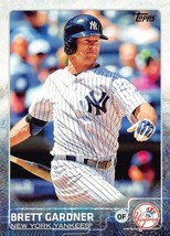 2015 Topps #21 Brett Gardner New York Yankees ⚾ - £0.70 GBP