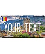 Andorra Scene License Plate Personalized Car Auto Bike Motorcycle Custom - $14.96 CAD+