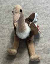 Vintage TY Beanie Baby 1993 &quot;Stretchy&quot; the Ostrich McDonalds Original Tags - £4.76 GBP