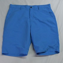 Chase 54 34 x 11&quot; Blue Performance Flat Front Mens Golf Shorts - $14.99