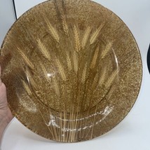 Riccardo Marzi Platter Resin/lucite  Italy Large Wheat Dish Bowl Serving... - $49.50