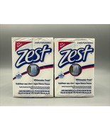 2 Pks of 2=4 Bar Zest Whitewater Fresh Family Deodorant Bars Soaps New 3... - $911.12 MXN