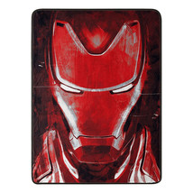 Avengers Iron Man&#39;s Threat Blanket Red - £29.12 GBP
