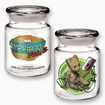 Guardians of the Galaxy Vol 2 Baby Groot Apothecary Style Glass Jar with Lid NEW - £8.54 GBP