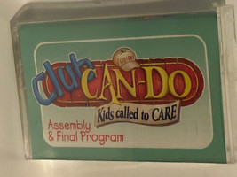 Club Can Do, Kids Called to Care Assembly &amp; Final Program Cassette Tape - $9.89