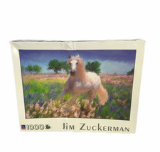 Jim Zuckerman 1000 piece Jigsaw Puzzle Bold & Beautiful Horse SEALED NEW - $28.06