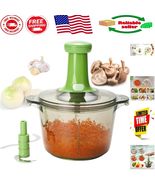 Express Manual Food Chopper - 8.5-Cup, Durable Hand Chopper for Quick Meals - $81.11 CAD