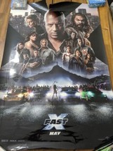 Fast X Original Movie Poster 27&quot; X 40&quot; - £38.78 GBP