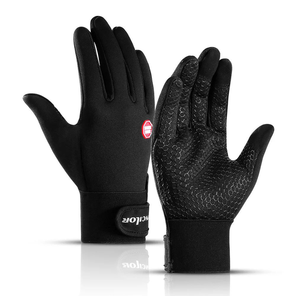 Autumn Winter Men Women&#39;s Cycling Gloves Full Finger Touch Screen Outdoor  Glove - £42.57 GBP