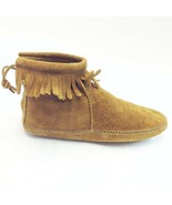 Minnetonka, Women&#39;s MOCCASINS, Brown 182 - $61.35 CAD