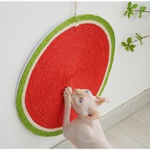Watermelon Cat Scratch Mat: The Perfect Furniture Protector For Your Fel... - £16.57 GBP+