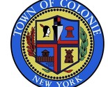 Seal of the Town of Colonie New York Sticker Decal R7392 - $1.95+