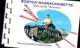 Boston, Massachusetts - Souvenir Photo Book - $3.65