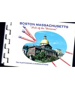 Boston, Massachusetts - Souvenir Photo Book - $5.00 CAD