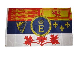 3x5 Canada Canadian Maple Leaf Royal Standard Flag 3&#39;x5&#39; Brass Grommets - £4.46 GBP