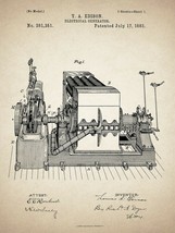 9610.Decoration Poster.Home wall.Room art.Edison electric generator patent - £12.74 GBP+