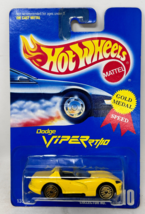 Vintage Hot Wheels Yellow Viper RT/10 Blue Card #210 Ultra Hot Wheels - $6.27