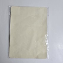 2 pcs Self Adhesive Leather Repair Patch Sheet 11&quot;x7.8&quot; Beige White - £3.11 GBP