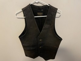 Vanson Leather Vest, Mens Size small - $127.71