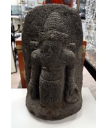 Superb 21&quot; Sandstone c15th Temple Figurine Ceylon Sri Lanka Must See! - £2,415.24 GBP