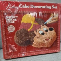 Wilton Mickey Mouse Cake Decorating Set Disney Cake Pan 515-312 In Box - £11.72 GBP