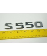2007-2013 mercedes w221 s550 rear badge emblem logo letters symbol chrom... - $35.45 CAD