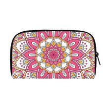 3D Mandala Flower Printed Wallet Woman Flower Printing Coin Case ID Card Bag Mul - £46.73 GBP