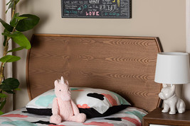 Bethany Ash Walnut Twin Size Headboard - $1,726.93 MXN
