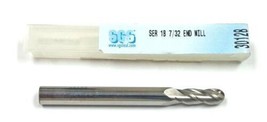 7/32&quot; (.2187&quot;) 4 Flute Carbide Ball End Mill SGS 30128 - £12.97 GBP