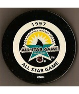1997 NHL Official All Star Game Puck San Jose Sharks Bettman - $940.16 MXN