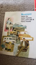 Vintage 1970&#39;s Bostcom Seat Chair Motorhome Vans Brochure Price Guide ad... - $28.49
