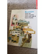 Vintage 1970&#39;s Bostcom Seat Chair Motorhome Vans Brochure Price Guide ad... - $40.01 CAD