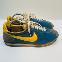 Authenticity Guarantee 
Nike Waffle Trainer Blue x Yellow Men&#39;s m Made i... - £777.74 GBP