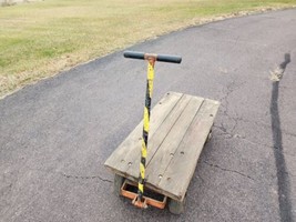 Vintage Factory Cart / Industrial Wagon Cart Orangeville MFG Orangeville PA - £309.01 GBP