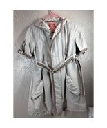 Free People Short Sleeve Utility Jacket Waist Belt Hooded Womens Size 4 - $39.95