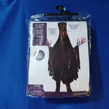 Brand New! Kids Red Eyed Ghoul Illusion Costume Child Large 12-14 -Glowi... - $59.39